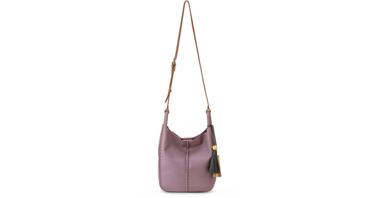 The Sak Los Feliz Leather Crossbody Bag in Purple Lyst