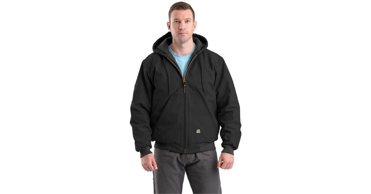 Bernè Heritage Duck Hooded Active Jacket in Black for Men Lyst