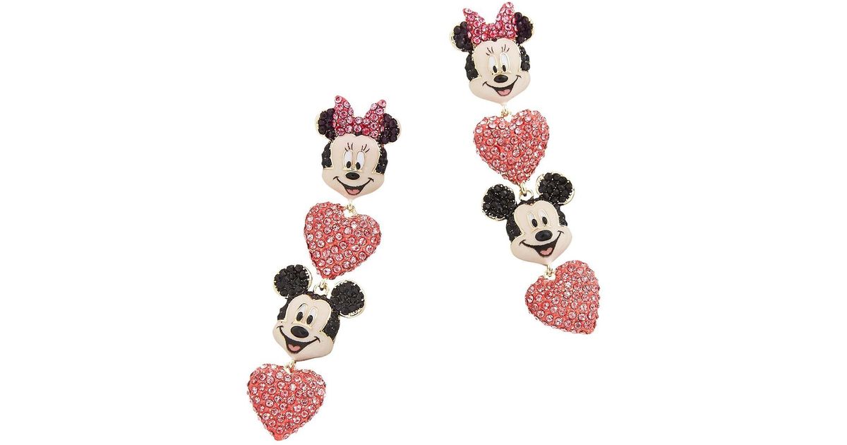 Minnie Mouse Disney Birthday Earrings - Multi – Disney statement stud  earrings – BaubleBar