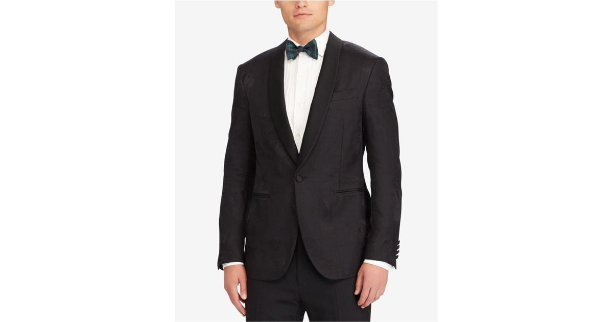 ralph lauren jacquard dinner jacket