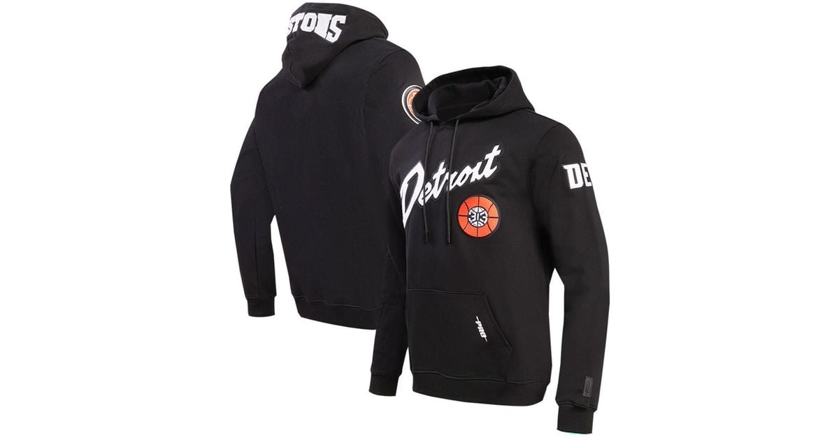 Pro Standard Detroit Pistons 2023/24 City Edition Pullover Hoodie in