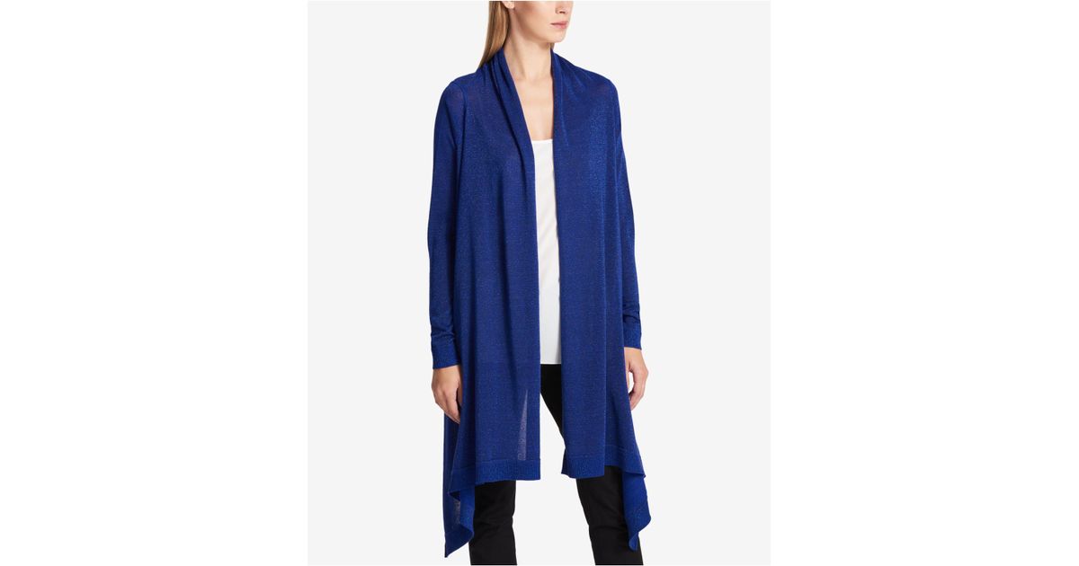 dkny waterfall cardigan