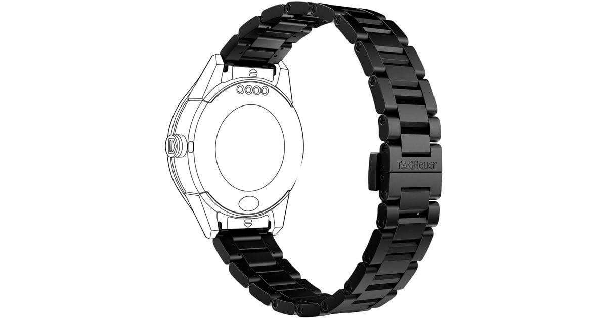 Tag Heuer Modular Connected 2.0 Black Matte Ceramic Smart Watch Bracelet Bh0933 for Men | Lyst
