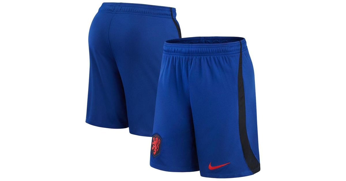 Nike Royal Netherlands National Team Away Performance Stadium Shorts in