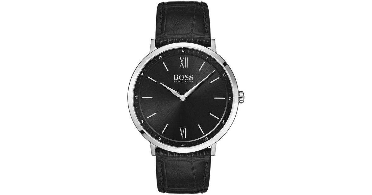 hugo boss ultra slim watch