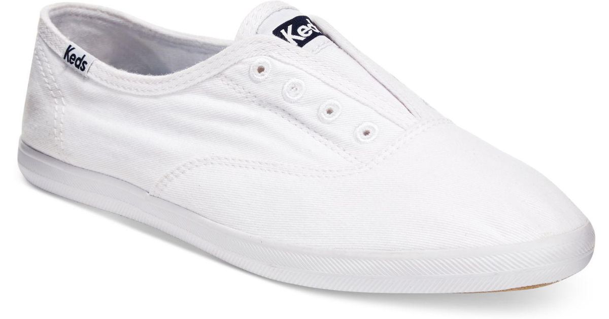 keds laceless sneakers