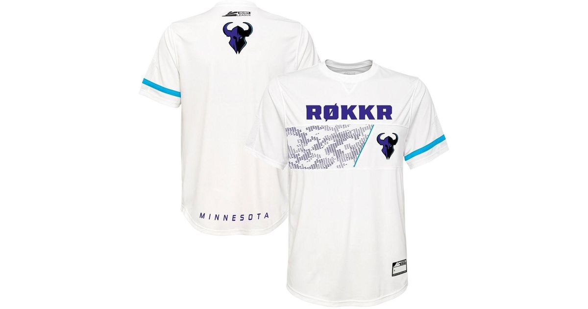 Outerstuff Minnesota Rokkr White Primary Authentic Jersey for Men Lyst