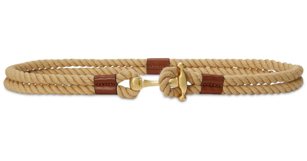 Lauren Ralph Lauren Belt in Natural Keeper-Belt-Medium-Natural Smth Leathr Logo - LAUREN RALPH  main image 4