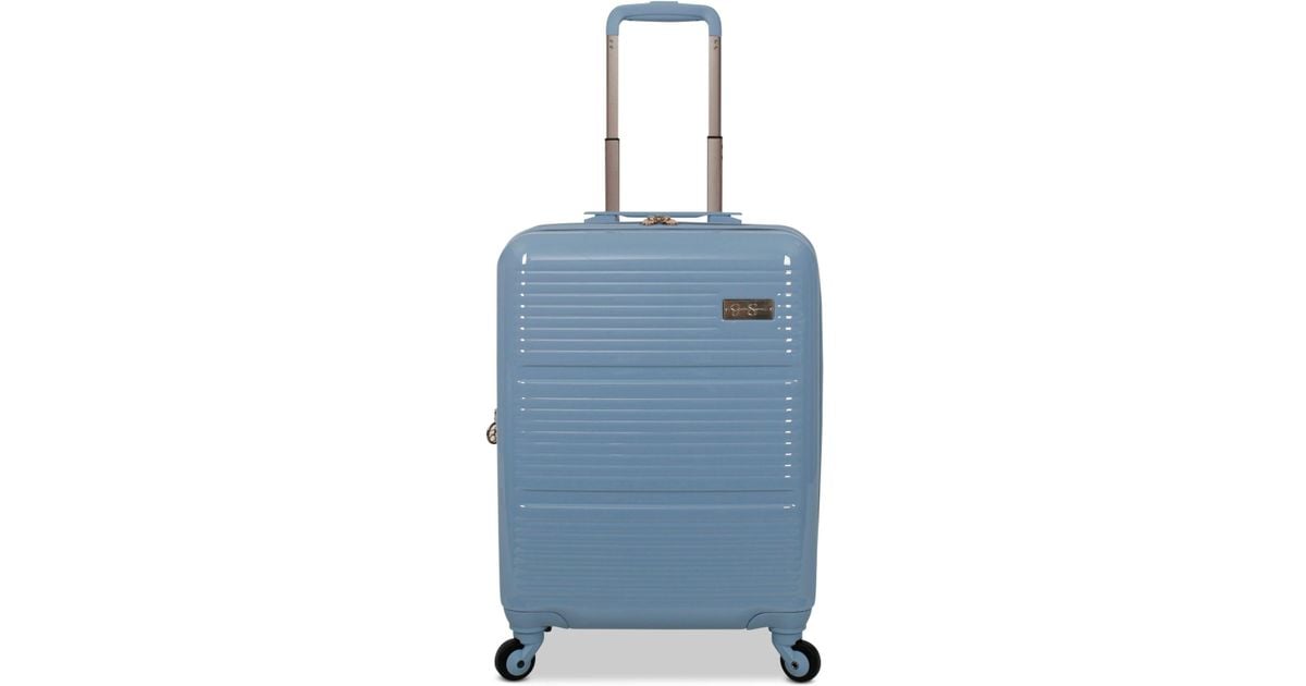 jessica simpson blue luggage