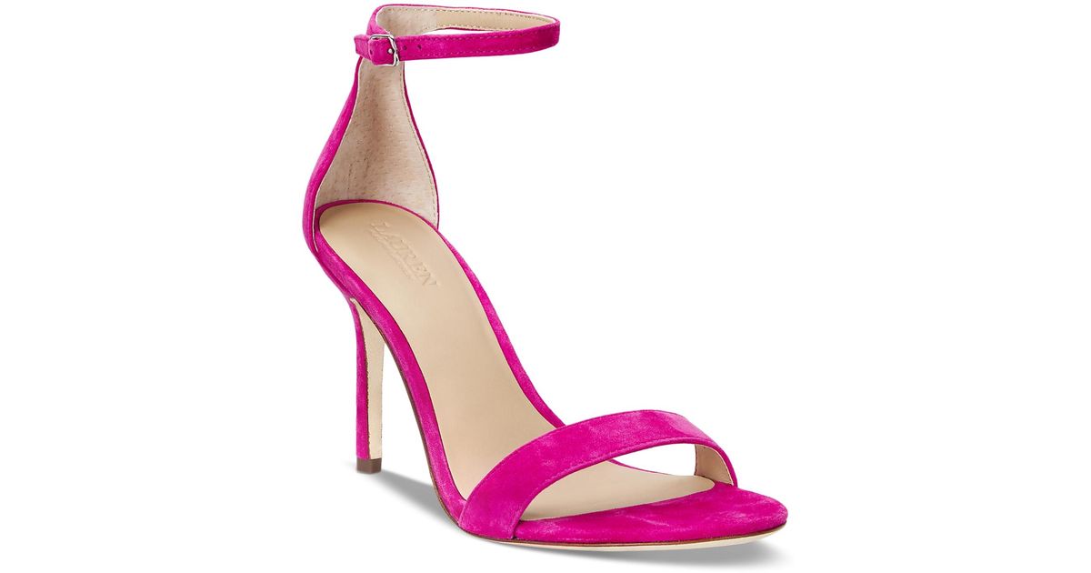 Fuschia dress sandals best sale