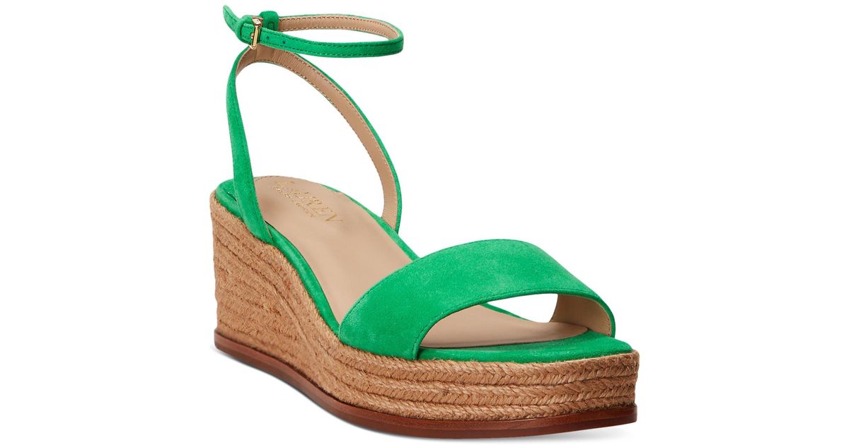 ralph lauren espadrille wedge