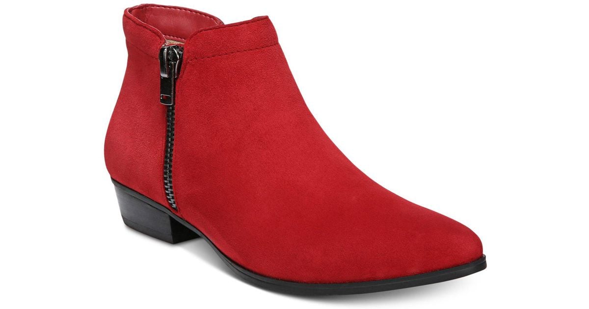 Naturalizer blair booties red Clearance