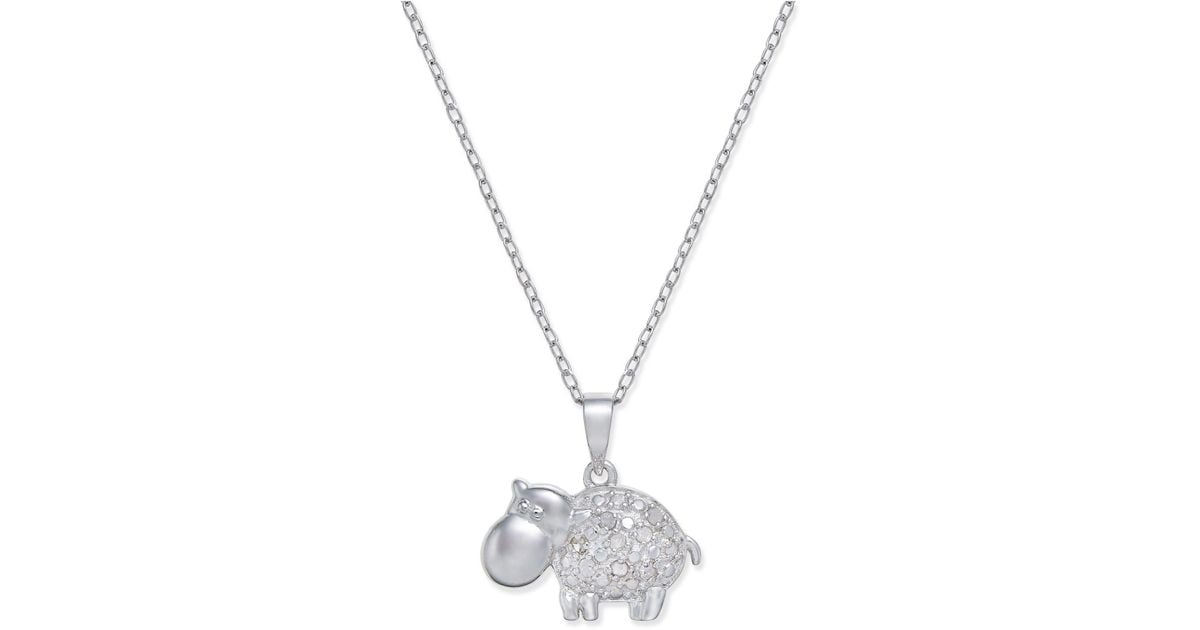 hippo necklace