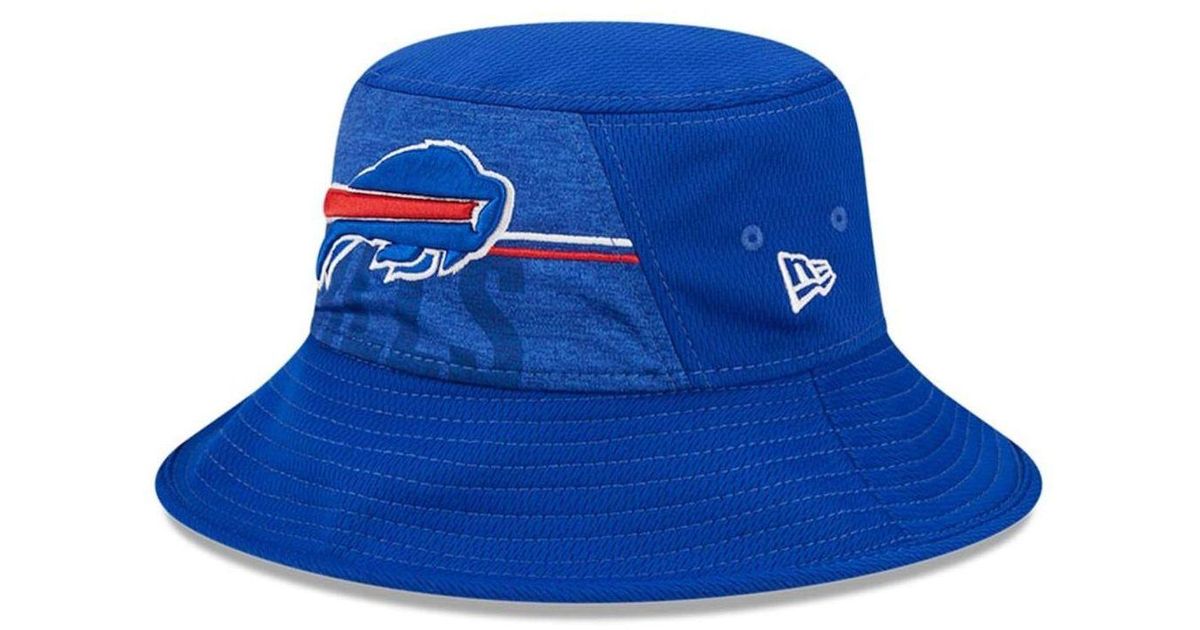KTZ Royal Buffalo Bills 2023 Nfl Training Camp Stretch Bucket Hat in