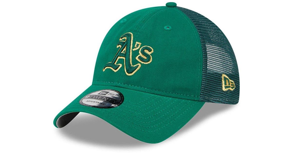 KTZ Kelly Green Oakland Athletics 2023 St. Patrick's Day 9twenty