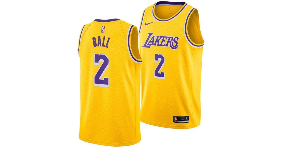 lonzo ball nike icon jersey