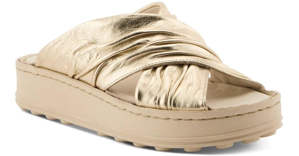 Spring Into Step Boots Spring Step Majorelle Wedge in Natural | Lyst