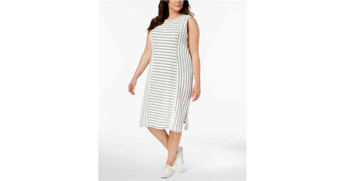 macys cream dress
