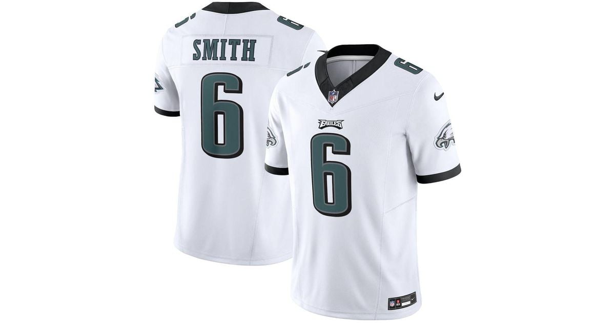Nike Devonta Smith White Philadelphia Eagles Vapor F.u.s.e. Limited