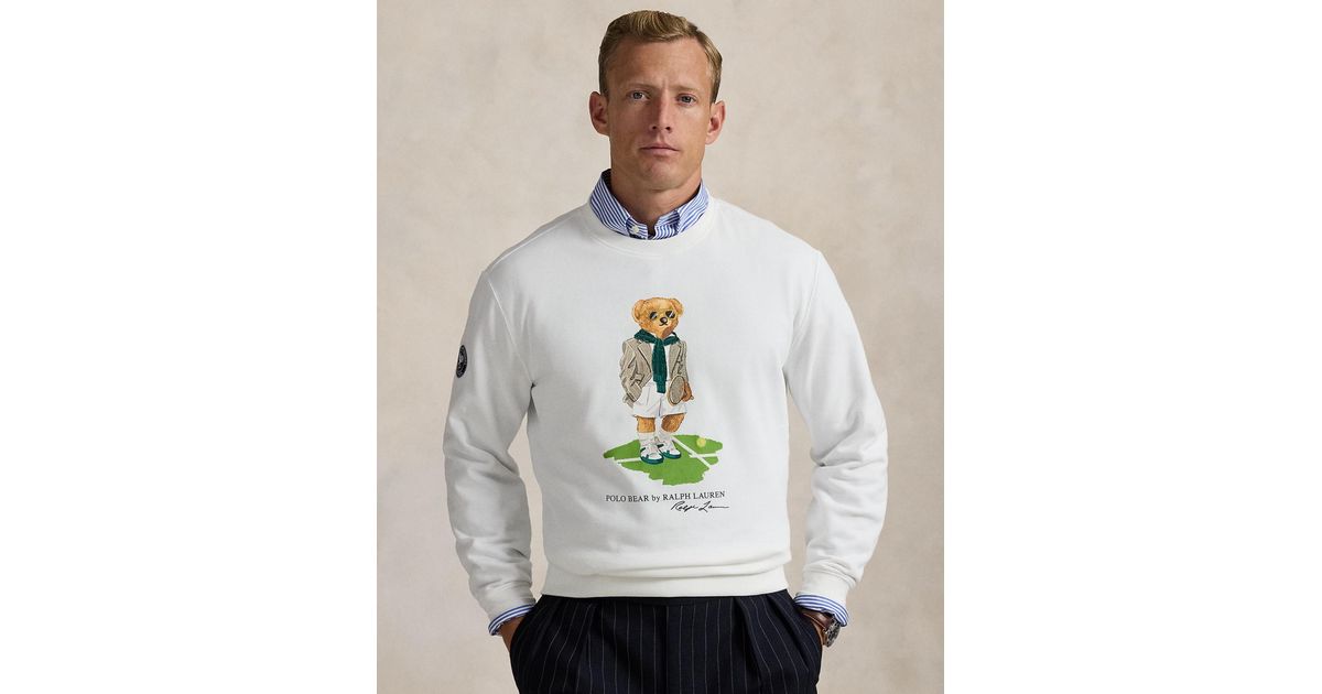 ralph lauren sweatshirt with bear