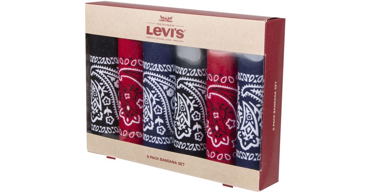 levi's red bandana