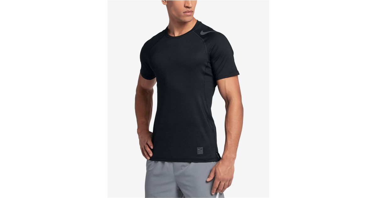 Nike Synthetic Pro Hypercool Fitted T-shirt in Black for Men - Lyst