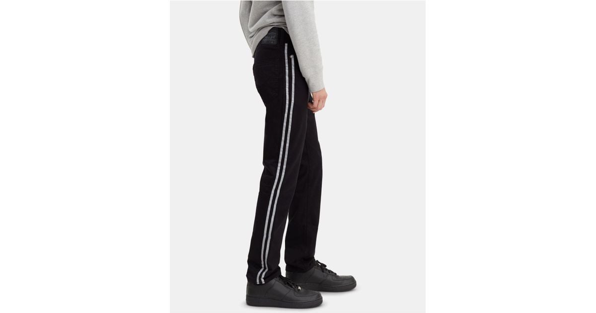 Levi's Denim 511 Slim Fit Commuter Jeans With Reflective Side Stripe in  Black for Men | Lyst