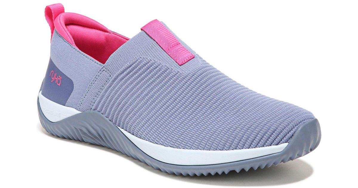 Ryka Echo Knit Slipon Sneakers in Blue Lyst