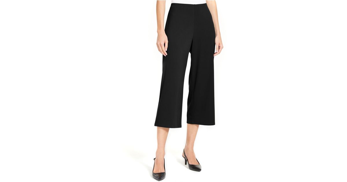 Alfani Synthetic Pull-on Culotte Pants, Created For Macy's in Deep ...