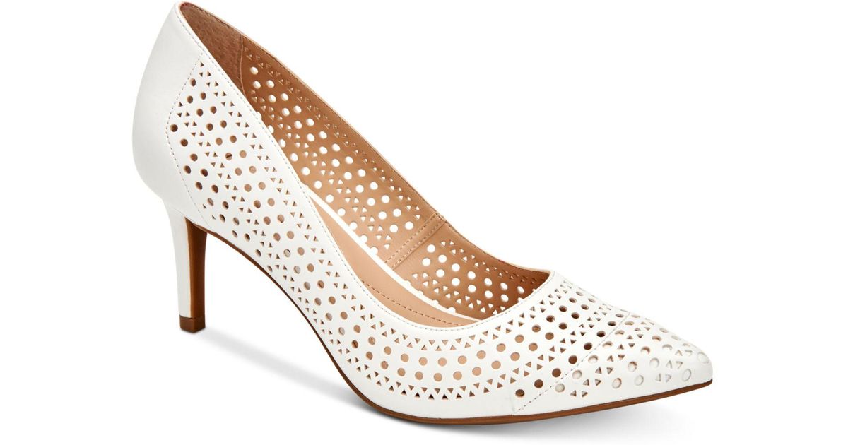 macy's black patent leather pumps