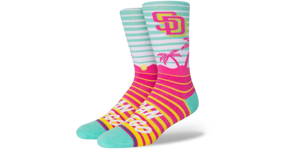 Stance Mint San Diego Padres 2022 City Connect Crew Socks for Men Lyst