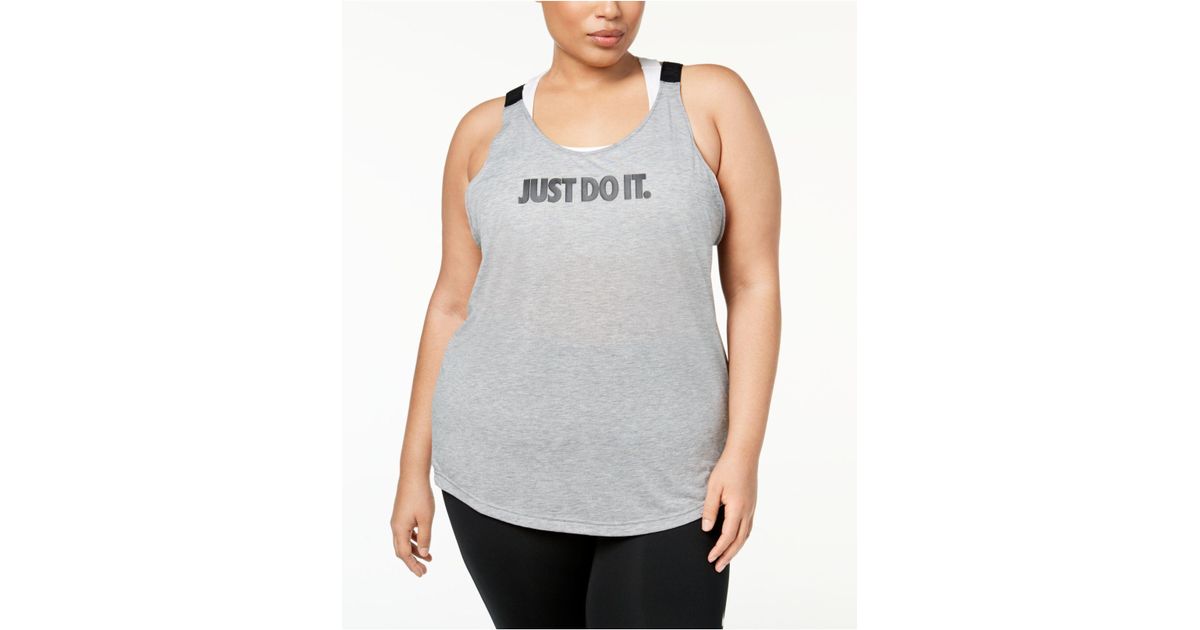 nike plus size tank tops