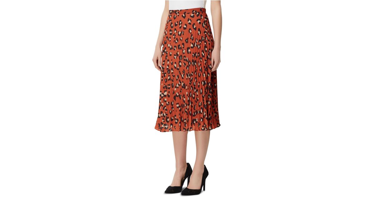 mid length leopard skirts macys