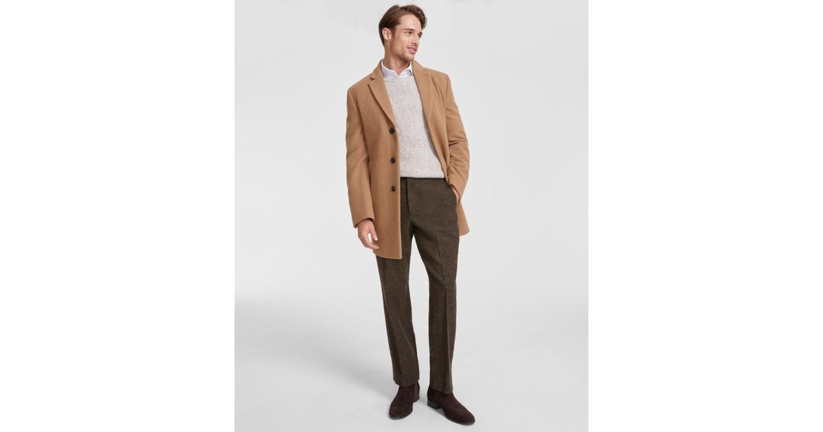 Calvin klein prosper x fit overcoat sale