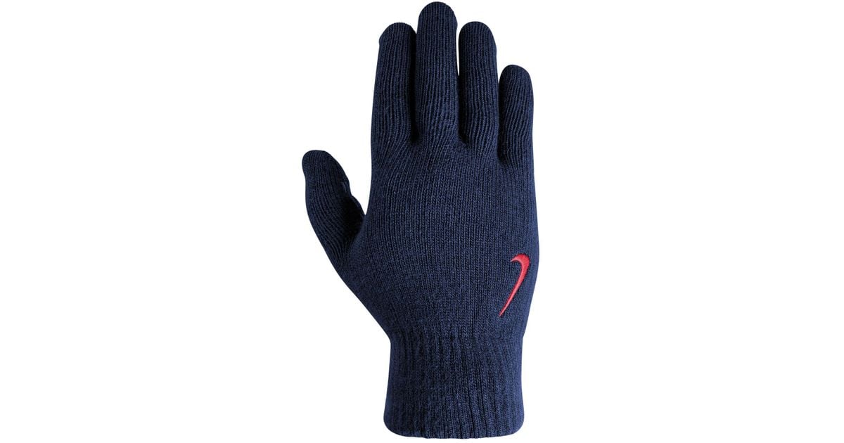 nike knitted tech and grip gloves