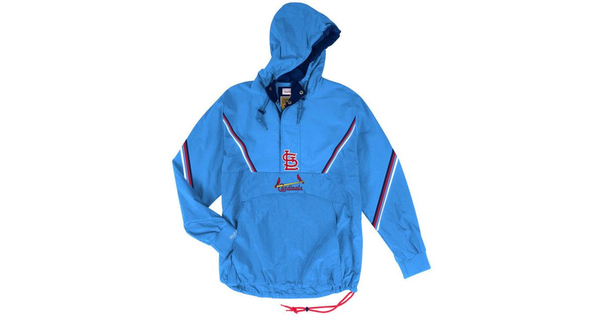 mitchell and ness half zip