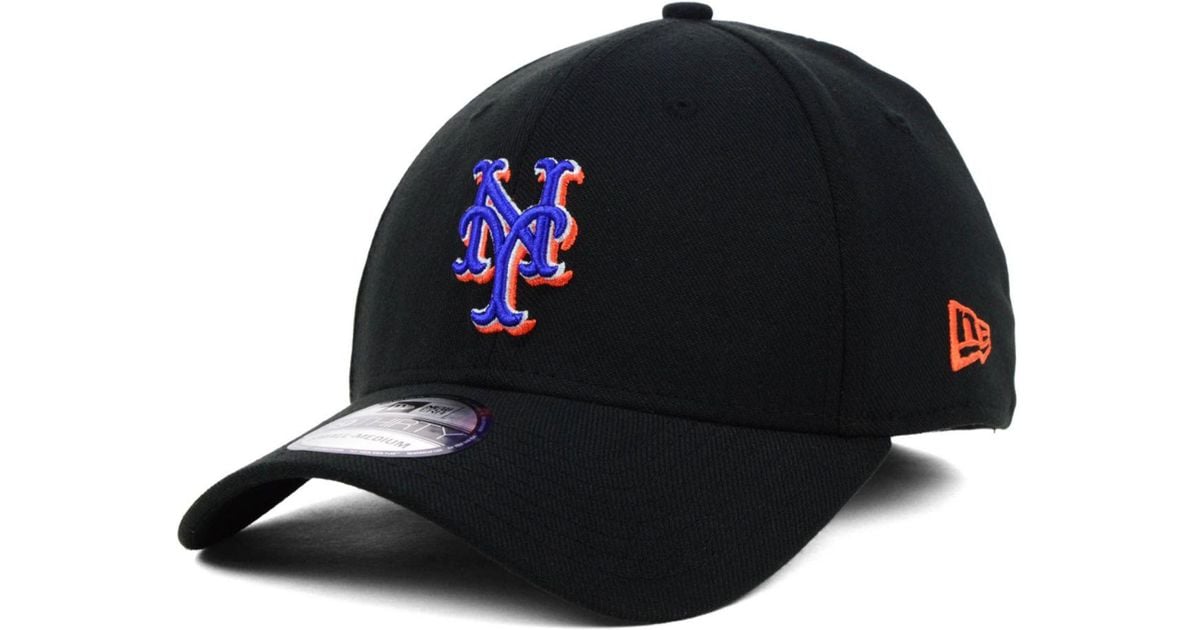 KTZ New York Mets Mlb Team Classic 39thirty Cap in Black for Men
