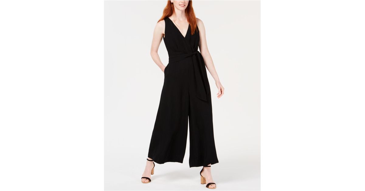 french connection bessie crepe jumpsuit
