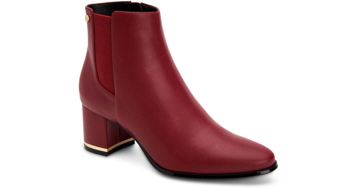 calvin klein fioranna booties