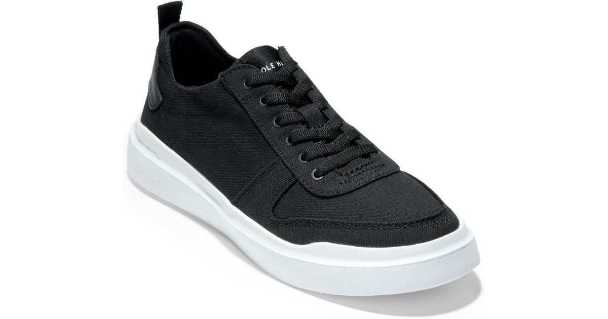 Cole Haan Grandpro Rally Canvas Court Sneakers in Black Lyst