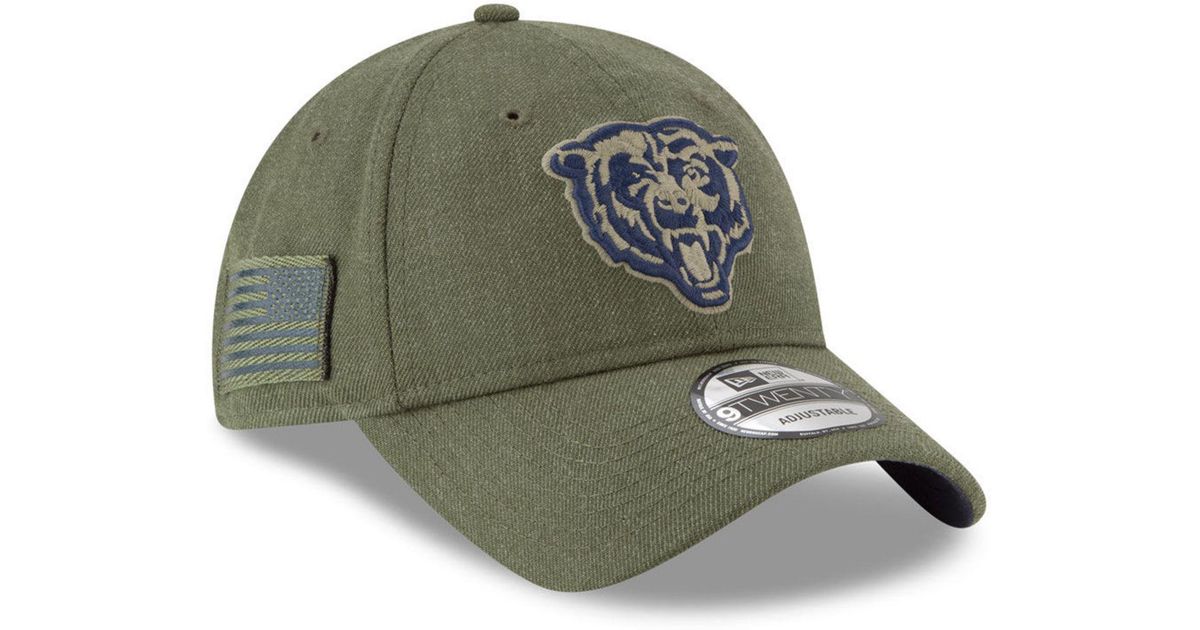 bears salute to service hat