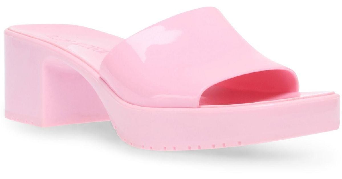 steve madden jelly block sandals