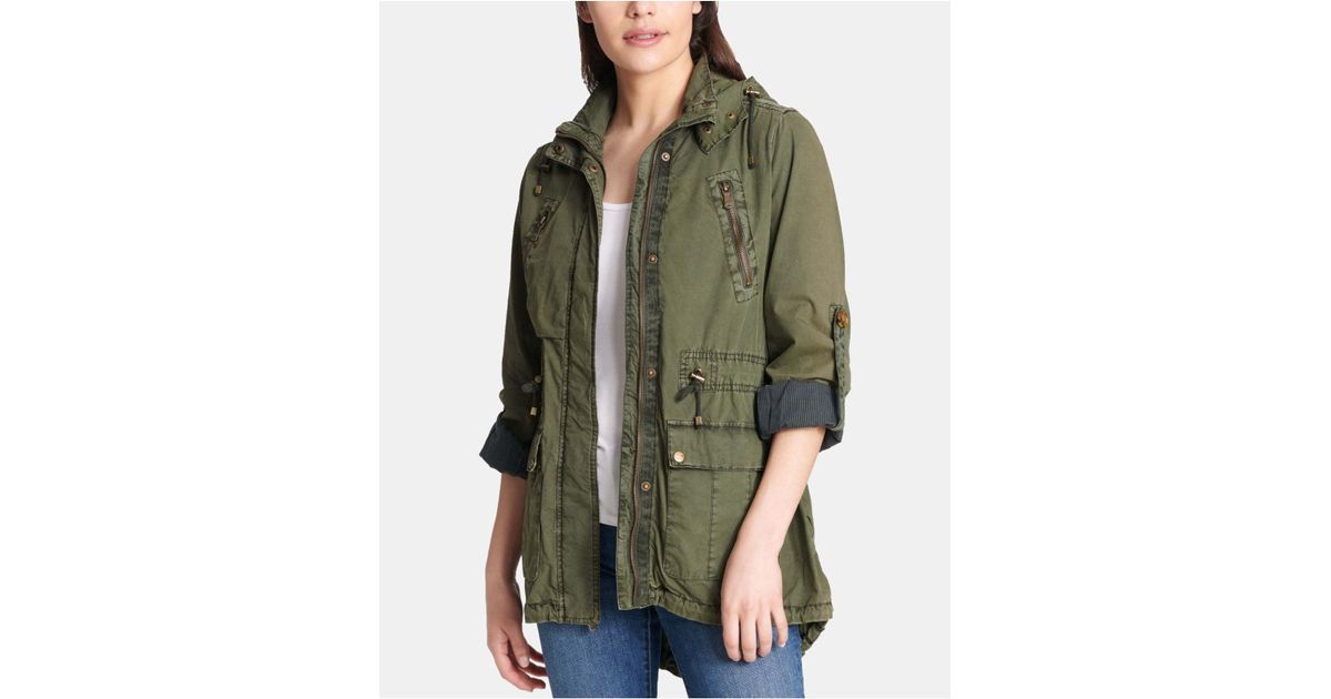 levi's hooded utility jacket