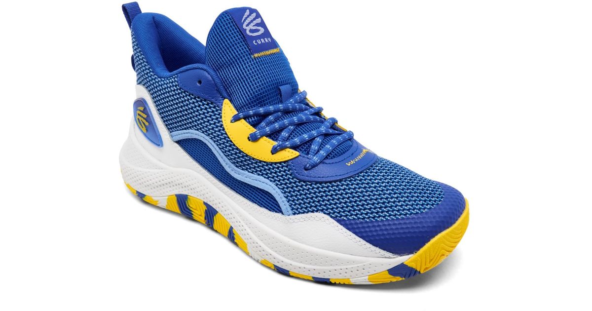 Under Armour Curry 3z 24 Basketball Sneakers From Finish Line in Blue