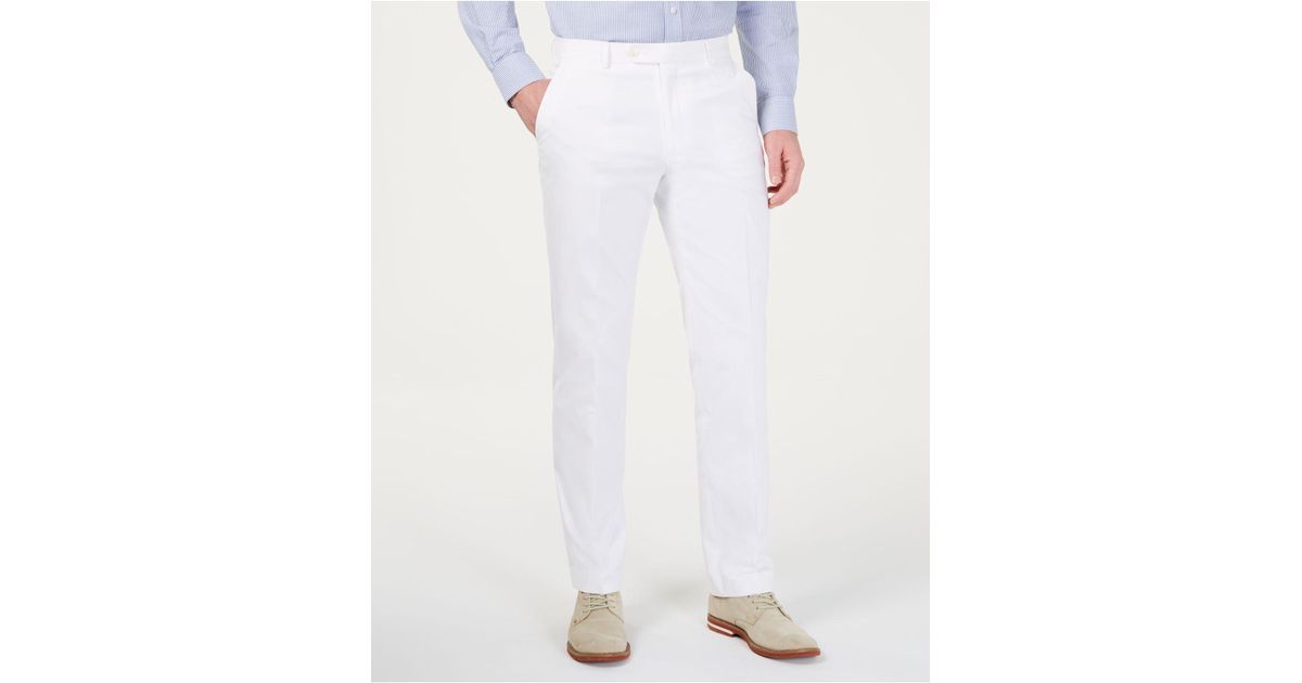 white tommy hilfiger pants