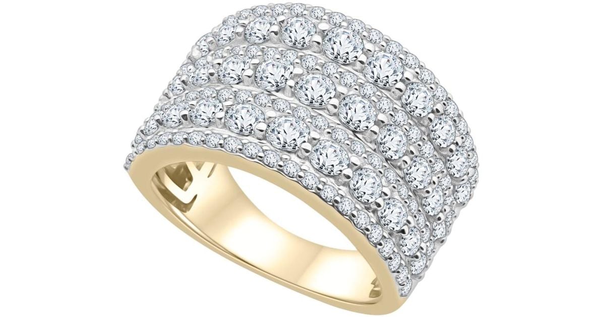 Macy's Diamond (3 Ct. T.w. in White | Lyst