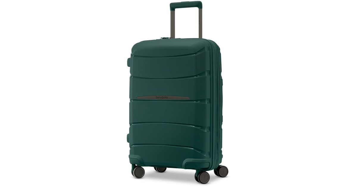 Samsonite Outline Pro 21" Hardside Carryon Spinner in Green Lyst