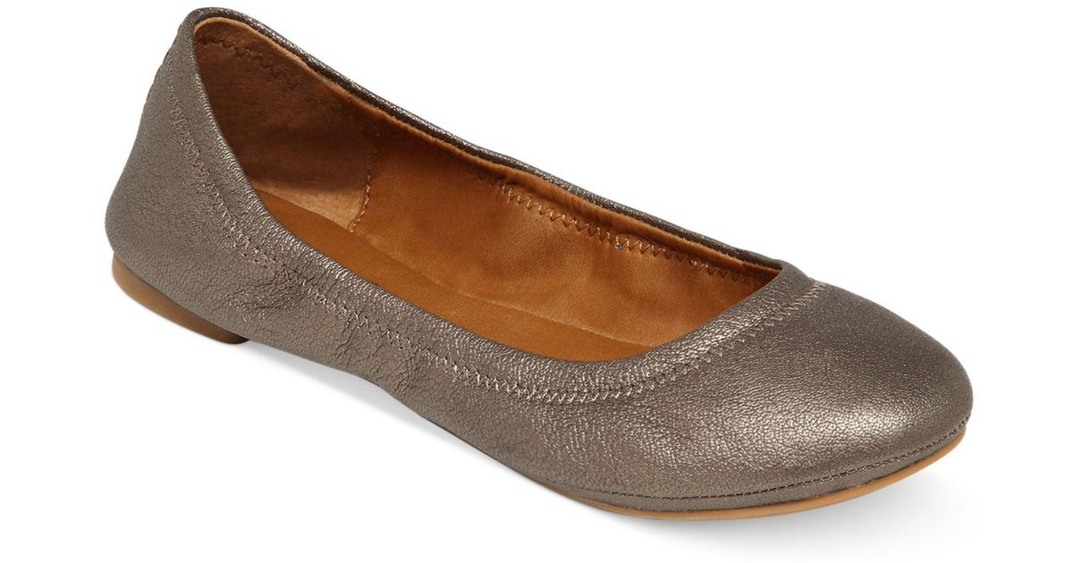 lucky brand pewter flats