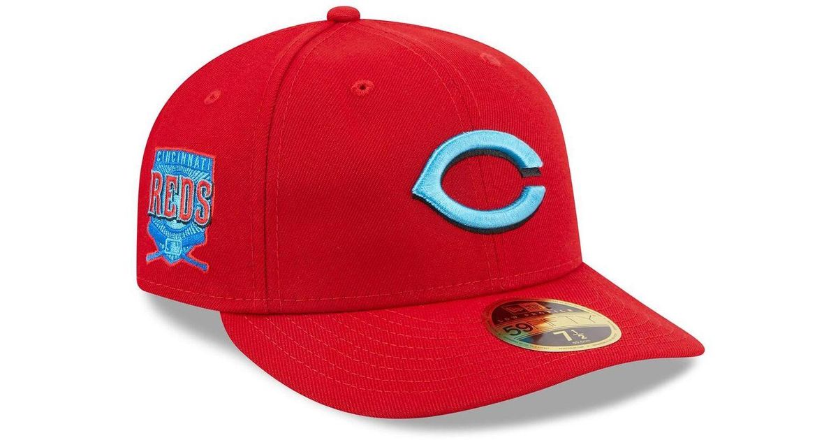 KTZ Red Cincinnati Reds 2023 Mlb Father's Day Low Profile 59fifty