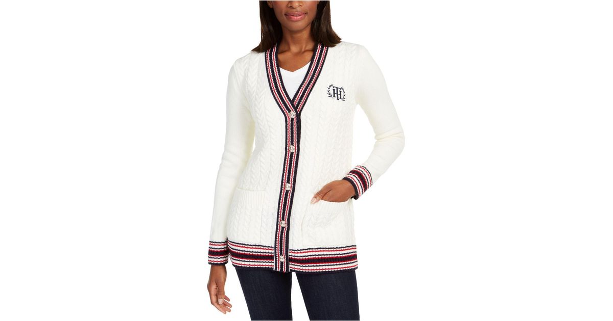 tommy hilfiger women's sweater with zipper